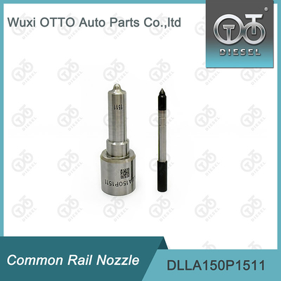 DLLA150P1511 Bosch Diesel Nozzle สําหรับเครื่องฉีดรถไฟทั่วไป 0445110246/257/258/725