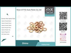 100ชิ้นหัวฉีดคอมมอนเรลชิมF00RJ01453เครื่องซักผ้าทองแดงF 00R J01 453