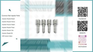 หัวฉีดหัวฉีดคอมมอนเรลดีเซล G3S148 สำหรับ Denso G3 Series หัวฉีดสำหรับหัวฉีด 1J783