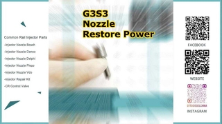 G3S3 บริษัท เด็นโซ่หัวฉีดคอมมอนเรลสำหรับหัวฉีด 295050-005 # 55567729