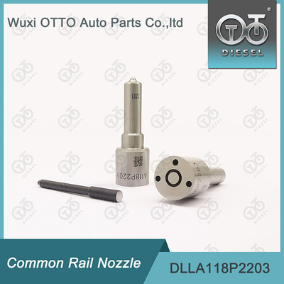 DLLA118P2203 0433172203 Bosch Common Rail Nozzle สําหรับเครื่องฉีด 0445120236 CUMMINS