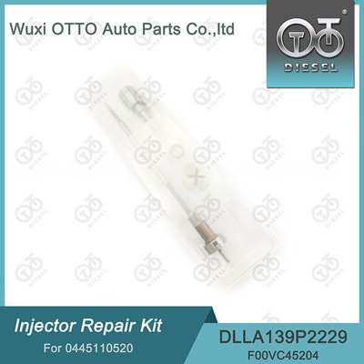 0445110520 ชุดซ่อมเครื่องฉีด Bosch พร้อมกระปุก DLLA139P2229 และวาล์ว F00VC45204