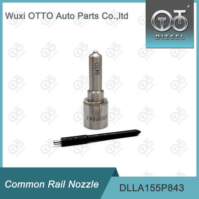 หัวฉีด DLLA155P843 Denso Common Rail เหล็กกล้าความเร็วสูงสำหรับหัวฉีด 095000-5334