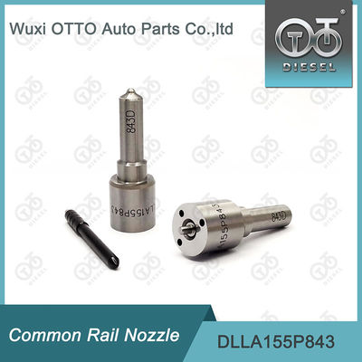 หัวฉีด DLLA155P843 Denso Common Rail เหล็กกล้าความเร็วสูงสำหรับหัวฉีด 095000-5334