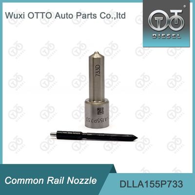 DLLA155P733 DENSO Common Rail Nozzle เหล็กความเร็วสูงสําหรับเครื่องฉีดน้ํามันดีเซล 095000-714# / 093400-9890