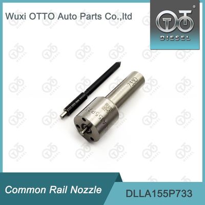 DLLA155P733 DENSO Common Rail Nozzle เหล็กความเร็วสูงสําหรับเครื่องฉีดน้ํามันดีเซล 095000-714# / 093400-9890