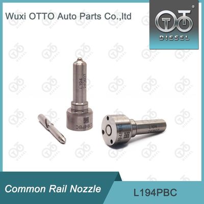 สแตนเลสความเร็วสูง Delphi Common Rail Nozzle L194PBC สําหรับ BEBE4D24003 พร้อมปลายเงิน