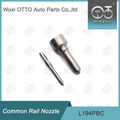 สแตนเลสความเร็วสูง Delphi Common Rail Nozzle L194PBC สําหรับ BEBE4D24003 พร้อมปลายเงิน