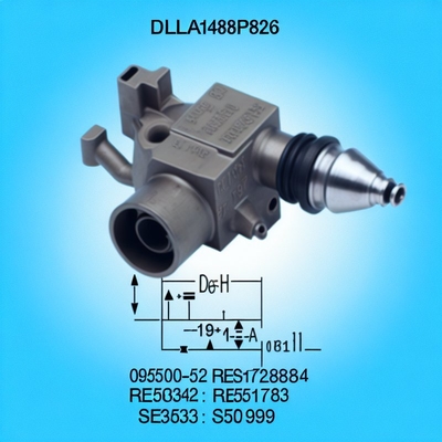 DLLA148P826 หัวฉีดคอมมอนเรลสำหรับ 095000-519# RE524364 / RE518723 / SE501939