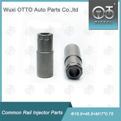 หัวฉีดน้ำมันดีเซลเหล็กความเร็วสูง ฝาครอบหัวฉีดขนาด Φ18.9×46.9×M17*0.75 สำหรับหัวฉีด Piezo พร้อมถุงพลาสติก บรรจุในกล่องกระดาษ