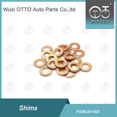 100PCS Common Rail Injector Shim F00RJ01453 Copper Washer F 00R J01 453