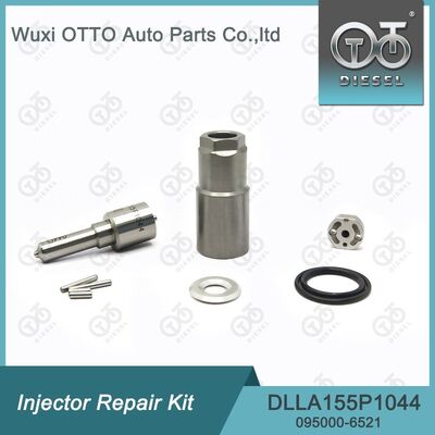 ชุดซ่อมหัวฉีด Denso พร้อมหัวฉีด DLLA155P1044 สำหรับหัวฉีด 095000-652#/951# ในเหล็กกล้าความเร็วสูง