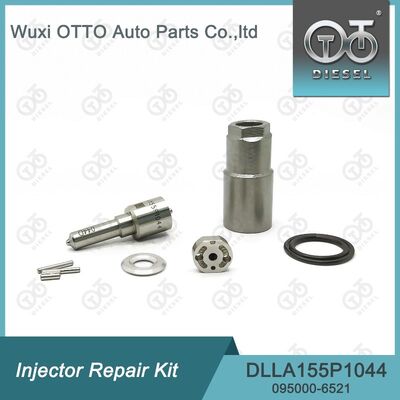 ชุดซ่อมหัวฉีด Denso พร้อมหัวฉีด DLLA155P1044 สำหรับหัวฉีด 095000-652#/951# ในเหล็กกล้าความเร็วสูง