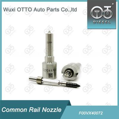 ช่องเจาะ Piezo Nozzle F00VX40072 สําหรับเครื่องฉีด 0445116048 และ 0445116049 ช่องเจาะรถไฟฟ้าเหล็กความเร็วสูง