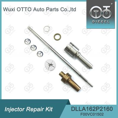 ชุดซ่อมเครื่องฉีด Bosch สําหรับ 0445110369/646/647 พร้อมกับ DLLA162P2160 ช่องน้ําและ F00VC01502 วาล์วควบคุม