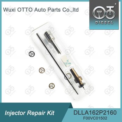 ชุดซ่อมเครื่องฉีด Bosch สําหรับ 0445110369/646/647 พร้อมกับ DLLA162P2160 ช่องน้ําและ F00VC01502 วาล์วควบคุม