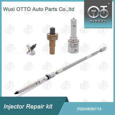 Common Railหัวฉีดชุดซ่อมF00VW30113 รวมวาล์วหมวกT614 สำหรับหัวฉีด 0445110583 / 584 / 338002F610
