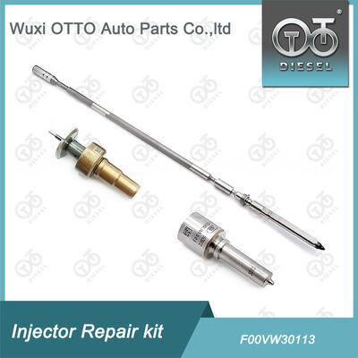 Common Railหัวฉีดชุดซ่อมF00VW30113 รวมวาล์วหมวกT614 สำหรับหัวฉีด 0445110583 / 584 / 338002F610