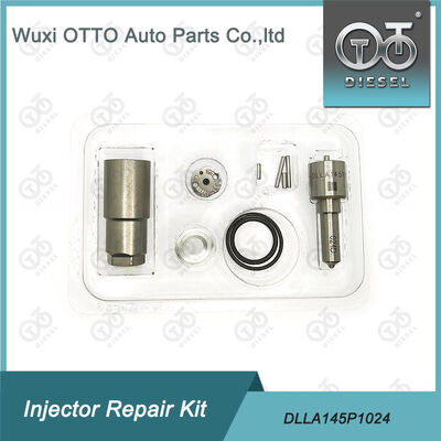 ชุดซ่อมแซมเครื่องฉีดน้ํามันดีเซล Denso พร้อมกระปุก DLLA145P1024 สําหรับแบบ 23670-0L010 ในเหล็กความเร็วสูง
