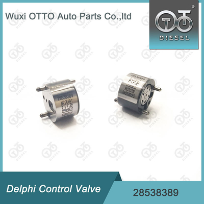 28538389 วาล์วควบคุมคอมมอนเรลเคลือบสีดำสำหรับหัวฉีด Delphi R03101D / R05102D / 28232251