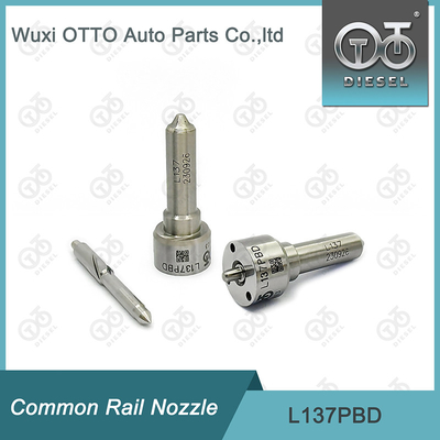 L137PBD Delphi Common Rail Nozzle สําหรับเครื่องฉีด EJBR02401Z / 02901D