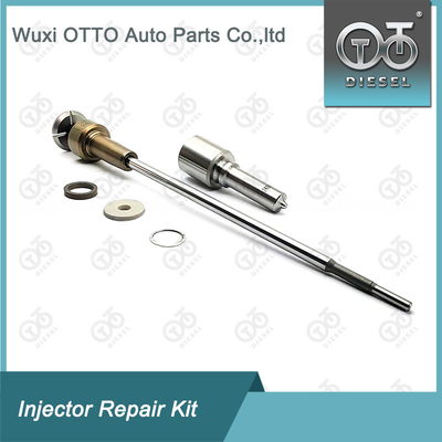 ชุดซ่อมบํารุง Bosch ประกอบด้วยจุ #DLLA155P2400 และวาล์ว # F00VC01516 สําหรับเครื่องฉีด 0445110574