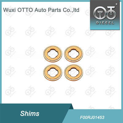 100ชิ้นหัวฉีดคอมมอนเรลชิมF00RJ01453เครื่องซักผ้าทองแดงF 00R J01 453