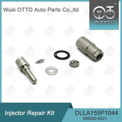 ชุดซ่อมหัวฉีด Denso พร้อมหัวฉีด DLLA155P1044 สำหรับหัวฉีด 095000-652#/951# ในเหล็กกล้าความเร็วสูง